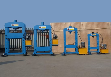 Prensa Hidráulica para Pneus Maciços de Alta Resistência (120 Ton)