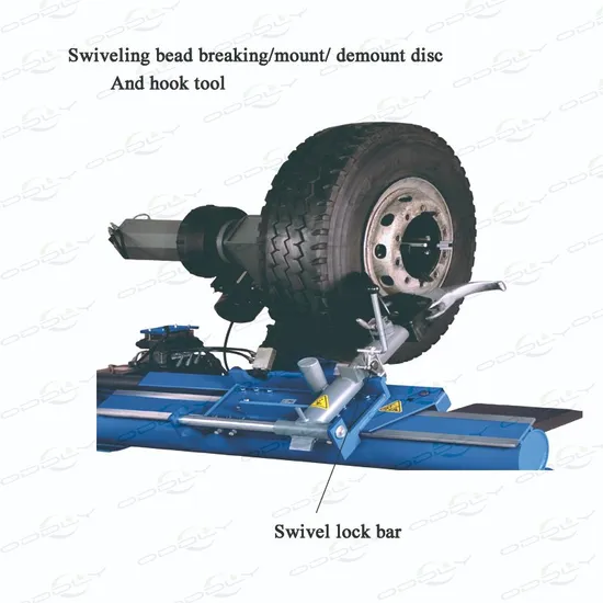 Heavy-Duty Automatic Truck Bus Tire Changer Machine